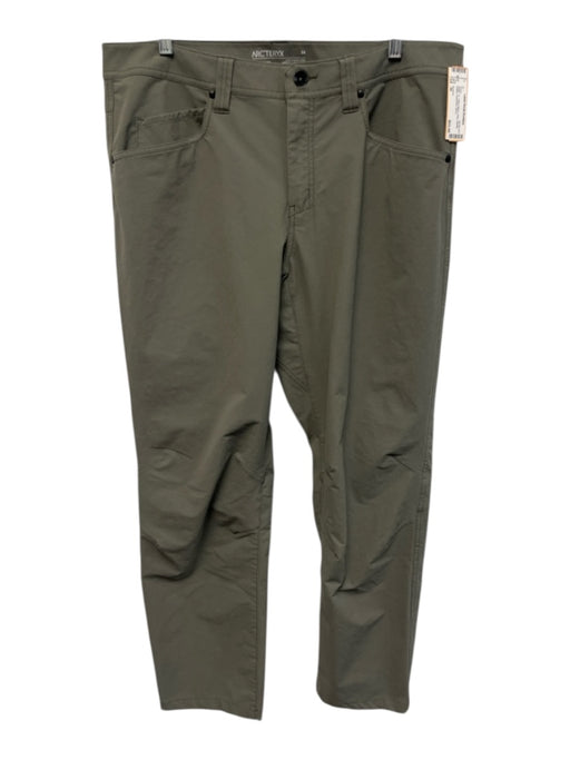 Arcteryx Size 36 Beige Cotton Blend Solid Athletic Khakis Men's Pants Beige / 36