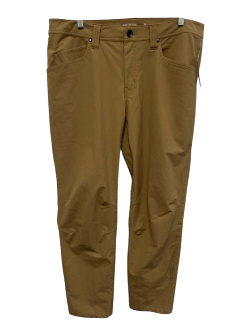 Arcteryx Size 36 Tan Cotton Blend Solid Athletic Khakis Men's Pants Tan / 36