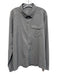 Arcteryx Size L Gray Synthetic Solid Athletic Button up Men's Long Sleeve Shirt Gray / L