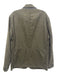 Relwen Olive Green Wool Twill 3 button Men's Blazer Olive Green / L