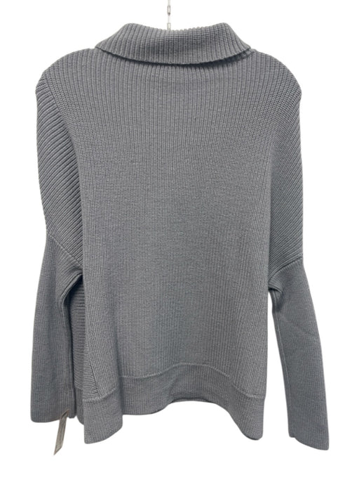 NFP Size XS/S Slate Blue Merino Wool Knit Turtle Neck Oversized Sweater Slate Blue / XS/S