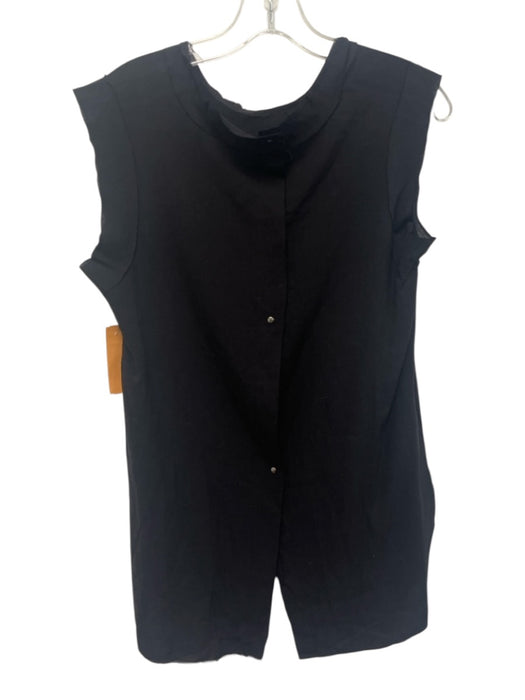 Lafayette 148 Size S Beige, Black, White Viscose Long Sleeve Geometric Top Beige, Black, White / S