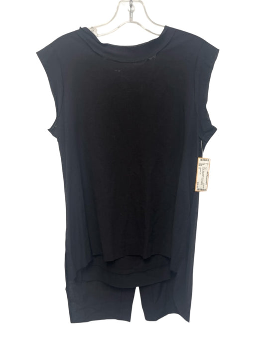 Lafayette 148 Size S Beige, Black, White Viscose Long Sleeve Geometric Top Beige, Black, White / S