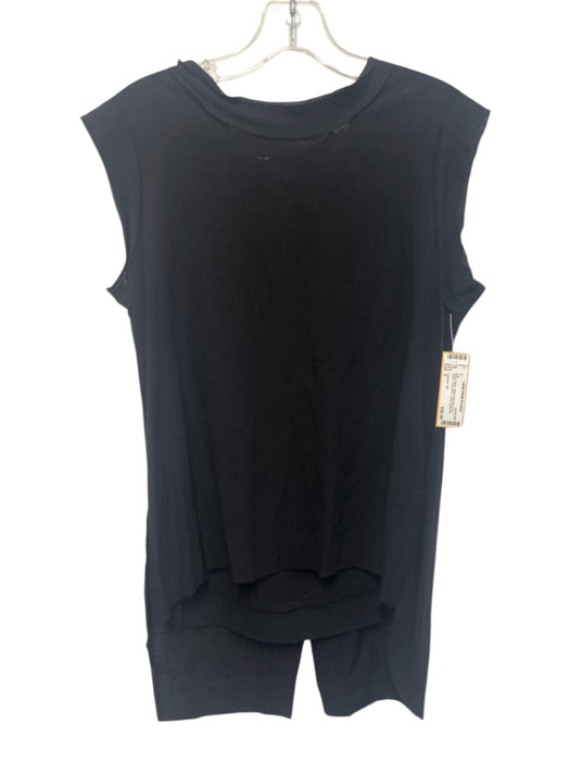 Lafayette 148 Size S Beige, Black, White Viscose Long Sleeve Geometric Top Beige, Black, White / S