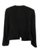 Linda Allard Ellen Tracy Size 6 Black Rayon beaded design Lace Jacket Black / 6