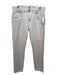 Johnnie O Size 33 Beige Cotton Blend Solid Khakis Men's Pants Beige / 33