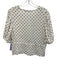 Jenni Kayne Size M/S White & Black Viscose Elastic Waistband Polka Dot Skirt Set White & Black / M/S