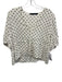 Jenni Kayne Size M/S White & Black Viscose Elastic Waistband Polka Dot Skirt Set White & Black / M/S