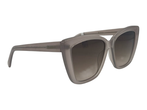 illesteva Dusty Pink Acetate Gradient Lens Cat Eye Oversized Sunglasses Dusty Pink