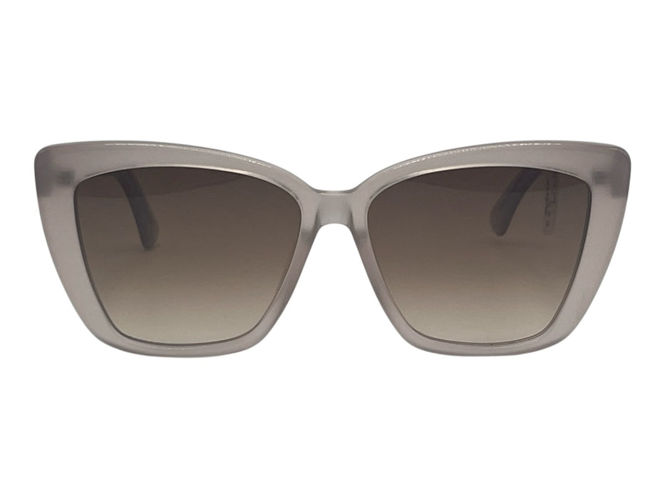 illesteva Dusty Pink Acetate Gradient Lens Cat Eye Oversized Sunglasses Dusty Pink