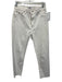 RE/DONE Size 27 White Cotton Blend Raw Edge High Rise Button Fly Jeans White / 27