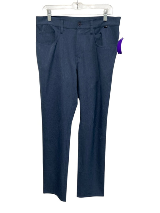 Travis Mathew Size 32 Blue Synthetic Solid Golf Khakis Men's Pants Blue / 32