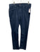 Paige Size 32 Blue Cotton Blend Solid Jean Men's Pants Blue / 32