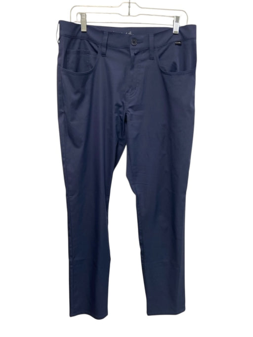 Travis Mathew Size 32 Blue Synthetic Solid Golf Khakis Men's Pants Blue / 32
