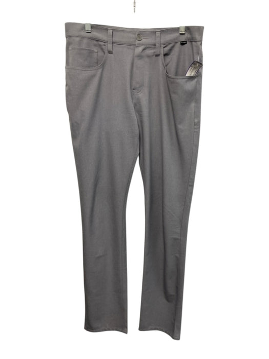 Travis Mathew Size 32 Light Gray Synthetic Solid Golf Khakis Men's Pants Light Gray / 32