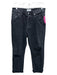 Agolde Size 29 Black Cotton Denim High Rise Button Fly Distressed Jeans Black / 29