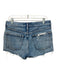 Agolde Size 29 Medium Wash Cotton Denim Button Fly Cut Off distressed Shorts Medium Wash / 29