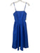 Hutch Size XS Royal Blue Polyester Smocked Back Drop Waist Spaghetti Strap Dress Royal Blue / XS