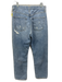 Agolde Size 28 Light Wash Cotton Denim Mid Rise Distressed Tapered Jeans Light Wash / 28