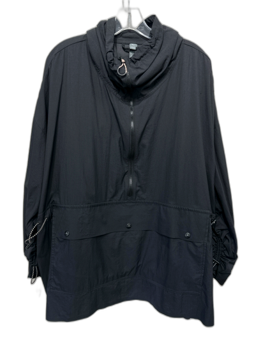 Adidas Stella McCartney Size L Black & Pink Polymide Long Sleeve Sweater Black & Pink / L