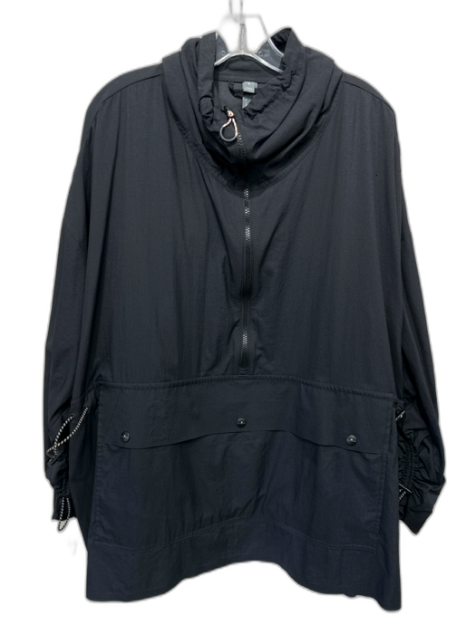 Adidas Stella McCartney Size L Black & Pink Polymide Long Sleeve Sweater Black & Pink / L