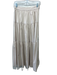 Staud Size 4 Light Beige Cotton Side Zip Tiered Maxi Skirt Light Beige / 4