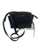 Michael Kors Black Saffiano Leather Top Zipper Crossbody Strap Bag Black / XS