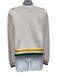 St. John Sport Size S White, Green, Yellow Viscose & Elastane Perforated Jacket White, Green, Yellow / S