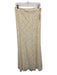 St. John Sport Size S White Viscose & Polyester Elastic Waistband Wide Leg Pants White / S