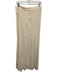 St. John Sport Size S White Viscose & Polyester Elastic Waistband Wide Leg Pants White / S