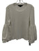 Veronica Beard Jeans Size S White Pima Cotton Rib Knit Fabric Block Top White / S