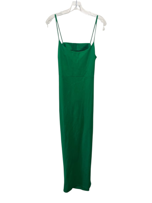 Lovers and Friends Size XL Kelly Green Rayon & Nylon Spaghetti Strap Dress Kelly Green / XL