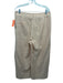 OFFON Size M Orange & White Cotton Seersucker Gingham Short Sleeve Pant Set Orange & White / M