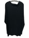 Kamali Kulture X Norma Kamali Size M Black Polyester Long Sleeve Wide Neck Dress Black / M