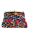 Hobo White & Multi Leather Cross Body Coin Purse Floral Bag White & Multi / D