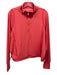 Travis Mathew Size L Coral Orange Nylon Blend Long Sleeve Heathered Jacket Coral Orange / L
