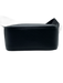 Frederic T Black Leather Flap Crossbody Bag Black / S
