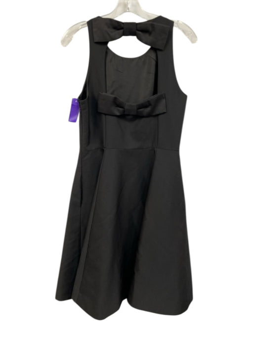 Kate Spade Size 10 Black Polyester Blend Bow back Sleeveless A line Dress Black / 10