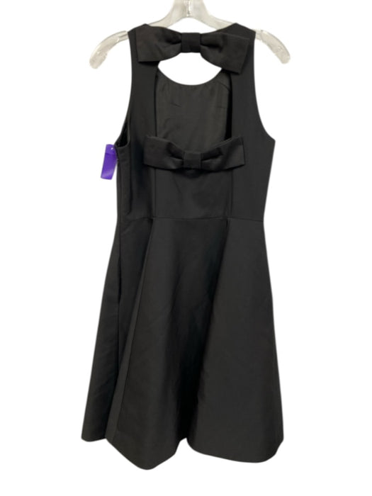 Kate Spade Size 10 Black Polyester Blend Bow back Sleeveless A line Dress Black / 10