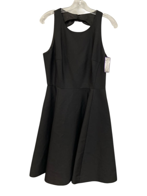 Kate Spade Size 10 Black Polyester Blend Bow back Sleeveless A line Dress Black / 10