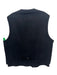 Armani Size 46 Black Cotton Blend Solid Vest Men's Jacket 46