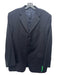 Burberry Navy Wool Blend Solid 3 button Men's Blazer 43