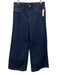 Spanx Size L Dark Wash Missing Fabric Tag Elastic Waistband Denim Pull On Jeans Dark Wash / L
