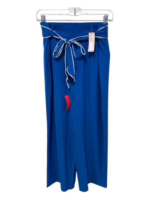 Summersalt Size S Blue Polyester Sash Straight Leg mid rise Pants Blue / S