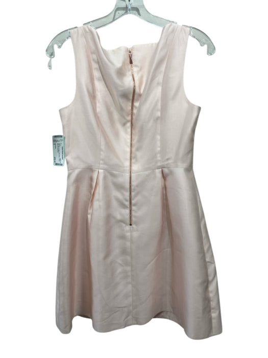 Kate Spade Size 6 Pink Silk & Cotton Sleeveless V Neck Back Zip Dress Pink / 6