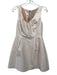 Kate Spade Size 6 Pink Silk & Cotton Sleeveless V Neck Back Zip Dress Pink / 6