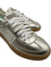 Valentino Shoe Size 36.5 Gold & Beige Leather Low Top Lace Up Gum Sole Sneakers Gold & Beige / 36.5