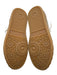 Valentino Shoe Size 36.5 Gold & Beige Leather Low Top Lace Up Gum Sole Sneakers Gold & Beige / 36.5