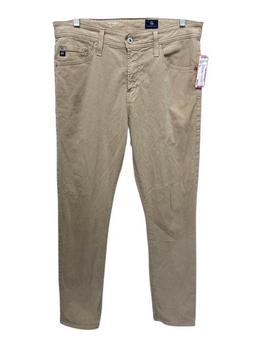 AG Size 32 Tan Cotton Blend Solid Khakis Men's Pants Tan / 32