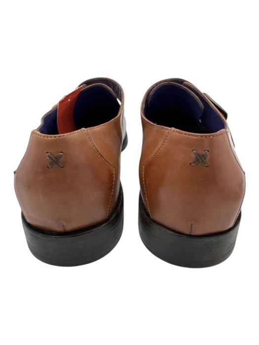 Noah Waxman Shoe Size 43 Brown Leather Solid Single Monkstrap Dress Men's Shoes Brown / 43